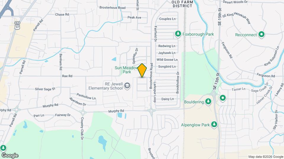 20573 Button Brush Ave Map and Location Details