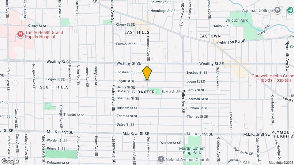 956 Logan St SE Map and Location Details