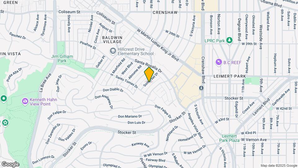 4156-4164 Somerset Dr Map and Location Details