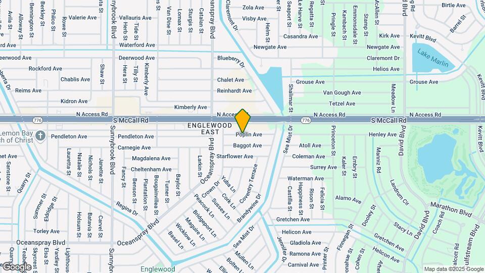 11355 Poplin Ave Map and Location Details