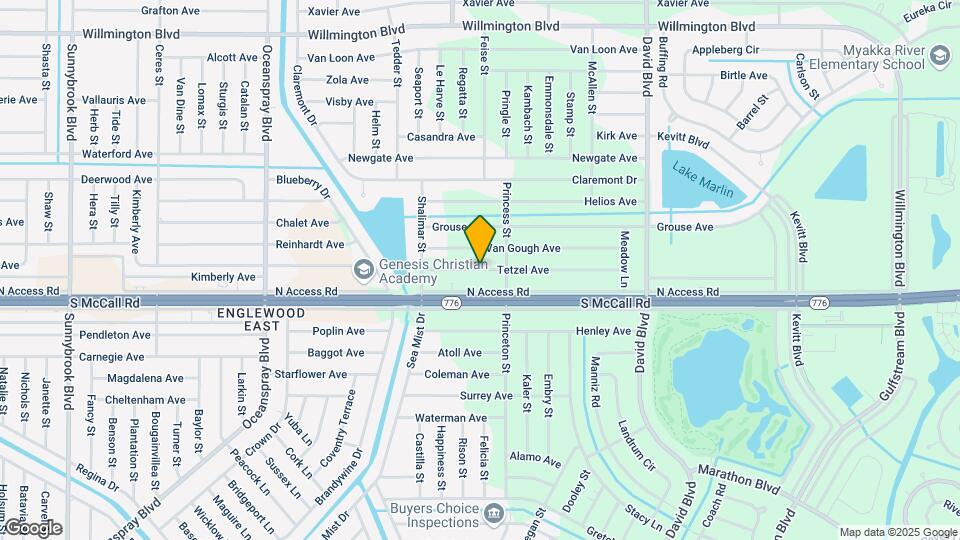 12041 Tetzel Ave Mapa y Detalles de la Ubicación