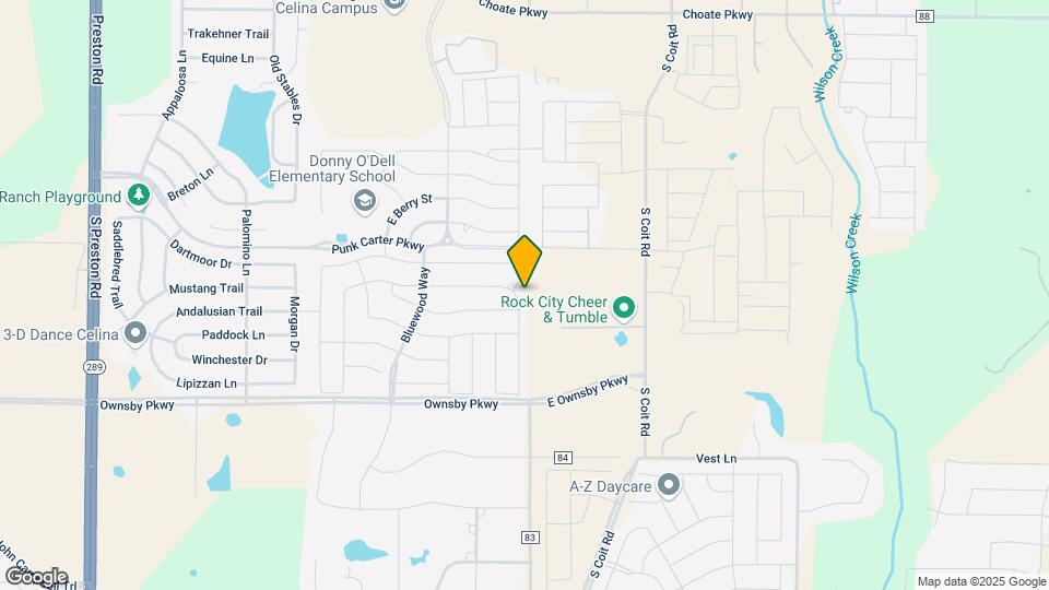 1128 Azure Ln Map and Location Details