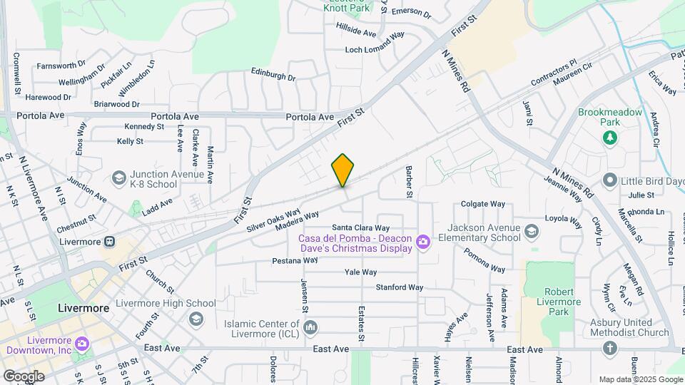 3895 Silver Oaks Way Map and Location Details