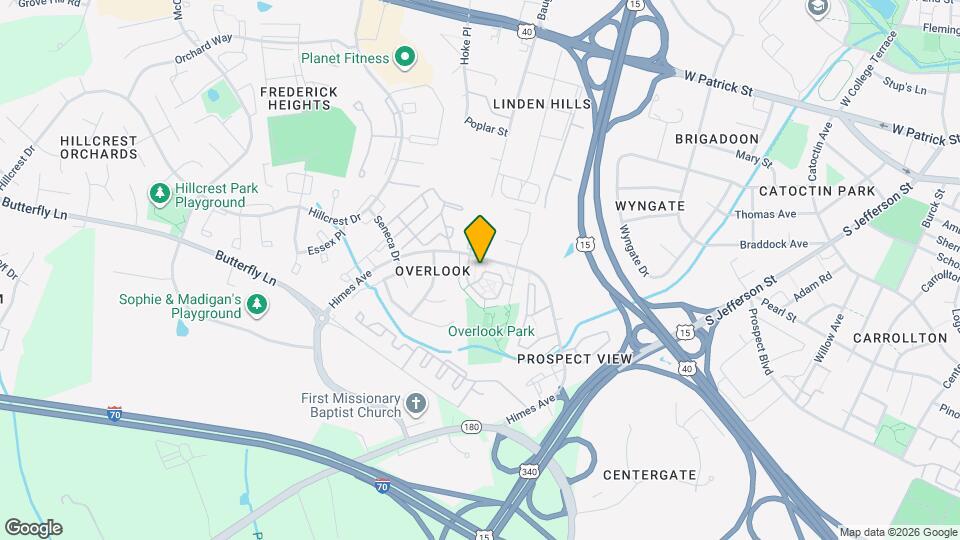 614 Eisenhower Dr Map and Location Details