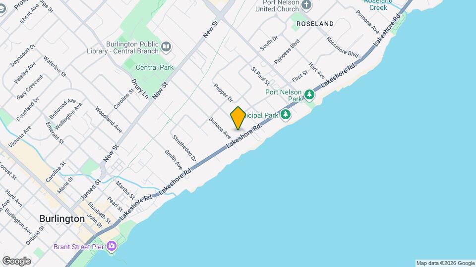 2317 Lakeshore Rd. Map and Location Details