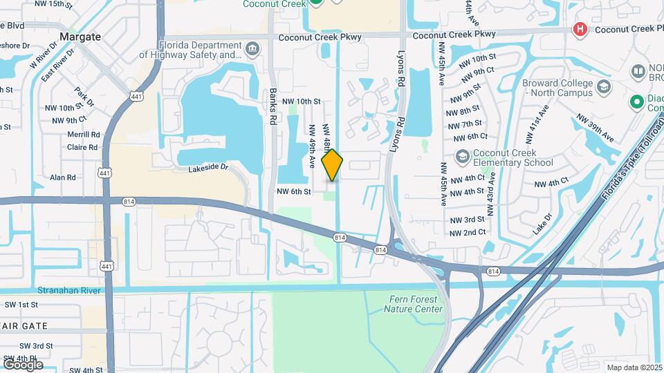 630 NW 48th Ave Map and Location Details