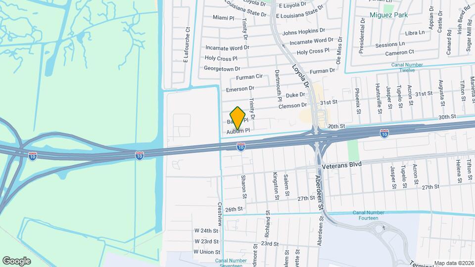 129 Auburn Pl Map and Location Details