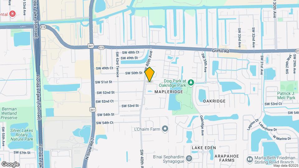 5120 SW 40th Ave Map and Location Details