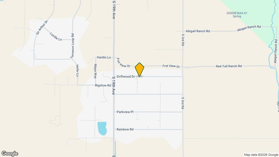 1510 Driftwood Dr Map and Location Details