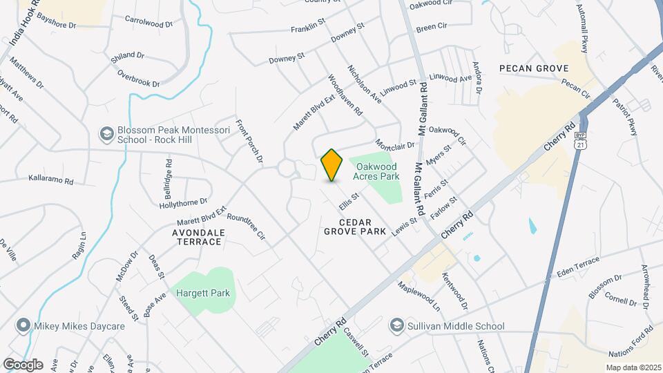 1229 Jenkins St Map and Location Details