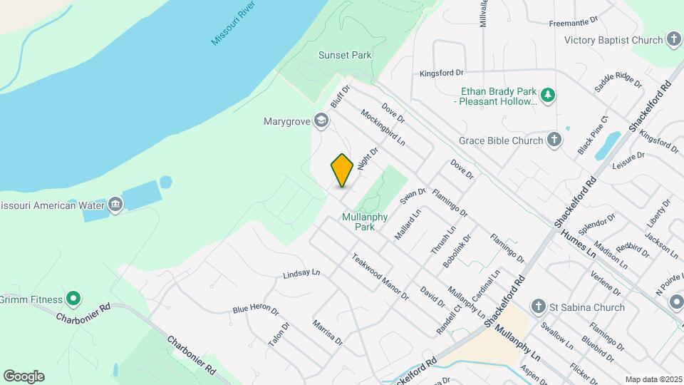 1225 Night Dr Map and Location Details