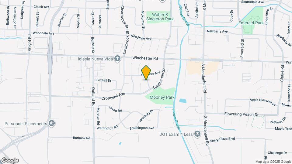 3693 Shoreham Dr Map and Location Details