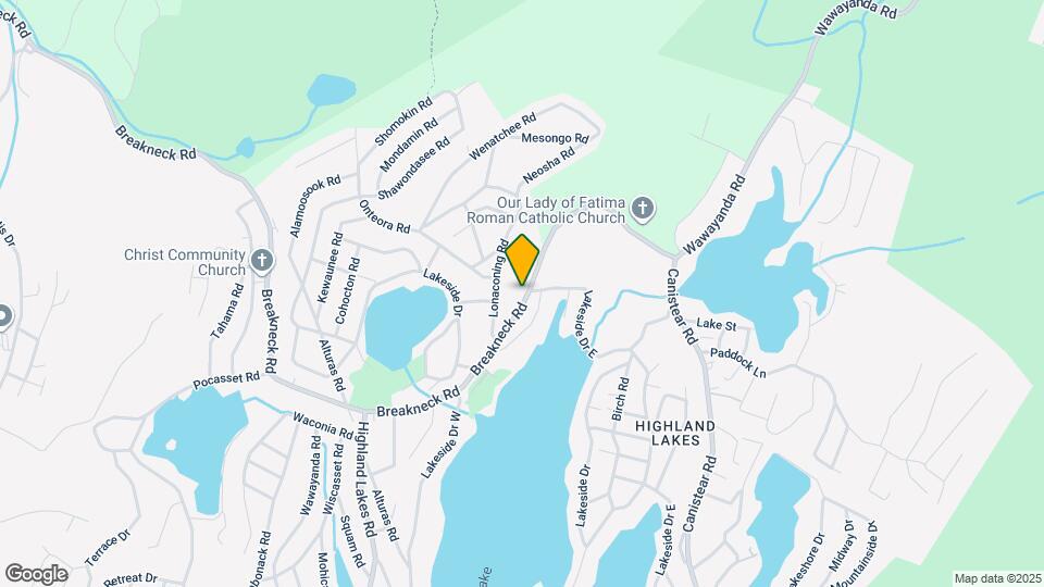 155 Breakneck Rd, Unit Basement Apartment Map and Location Details