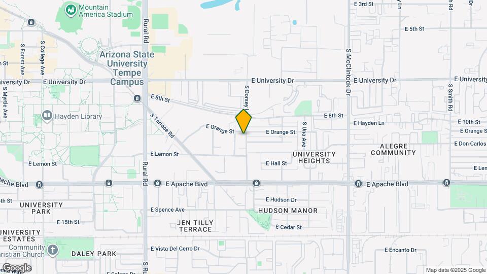 1006 S Dorsey Ln Map and Location Details