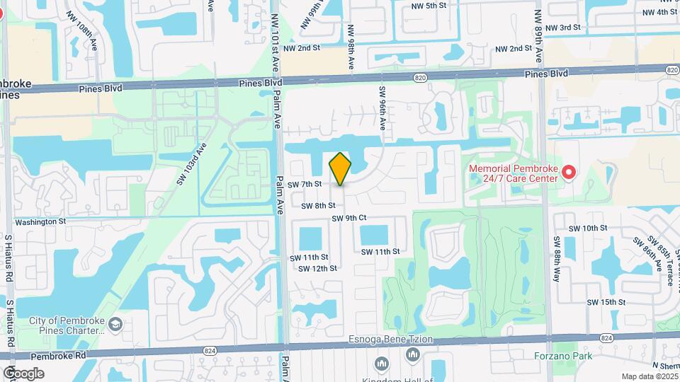 710 SW 98th Terrace Mapa y Detalles de la Ubicación
