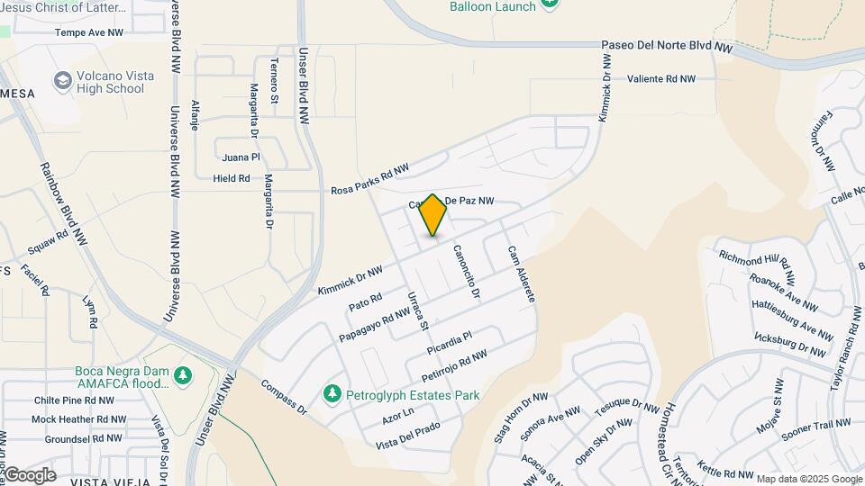 8101 Chicory Dr NW Map and Location Details