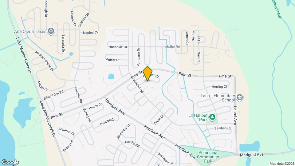 261 Grouper Ct Map and Location Details