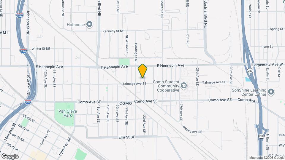 1065 23rd Ave SE Map and Location Details