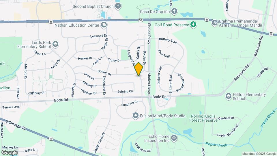 178 Longford Dr Map and Location Details