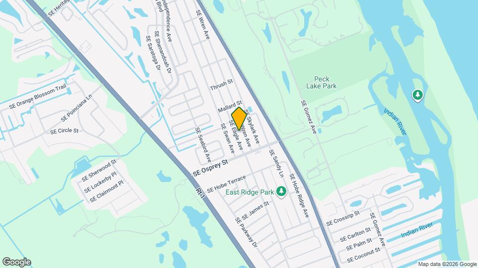 8399 SE Eagle Ave Map and Location Details