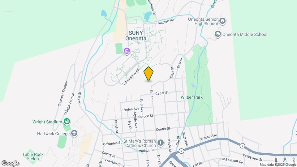 107 Elm St Mapa y Detalles de la Ubicación