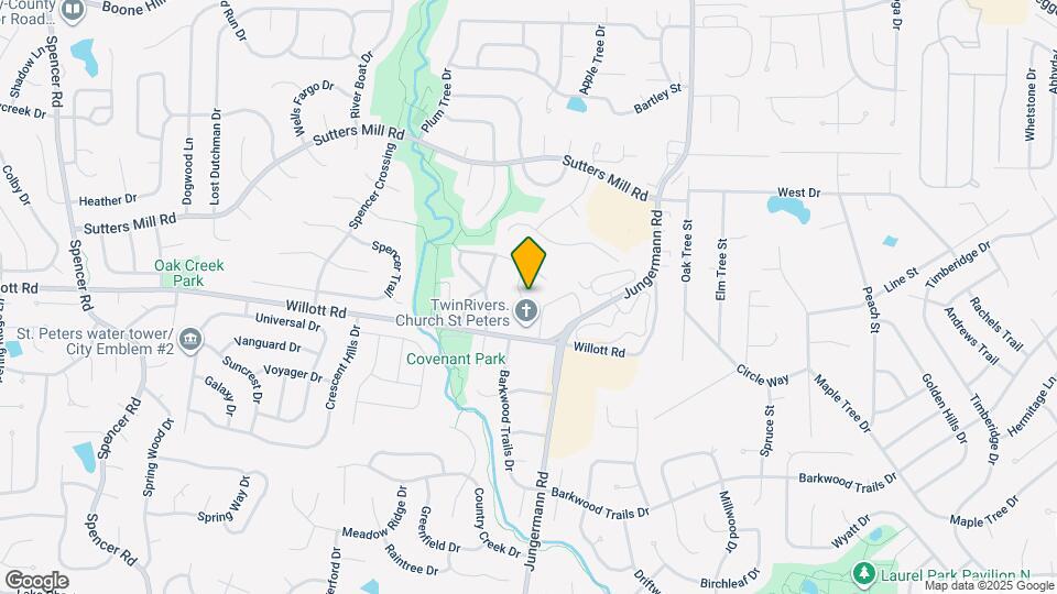 822 Highland Hill Ct Map and Location Details