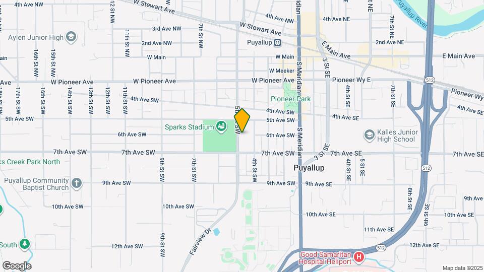 601 5th St SW Map and Location Details