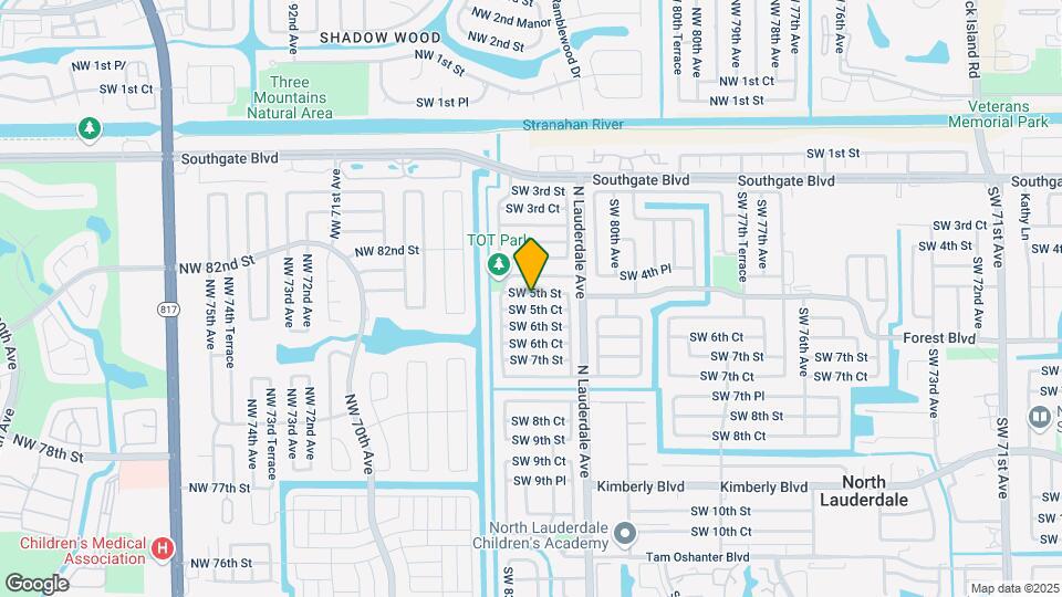 8210 SW 5th St Map and Location Details