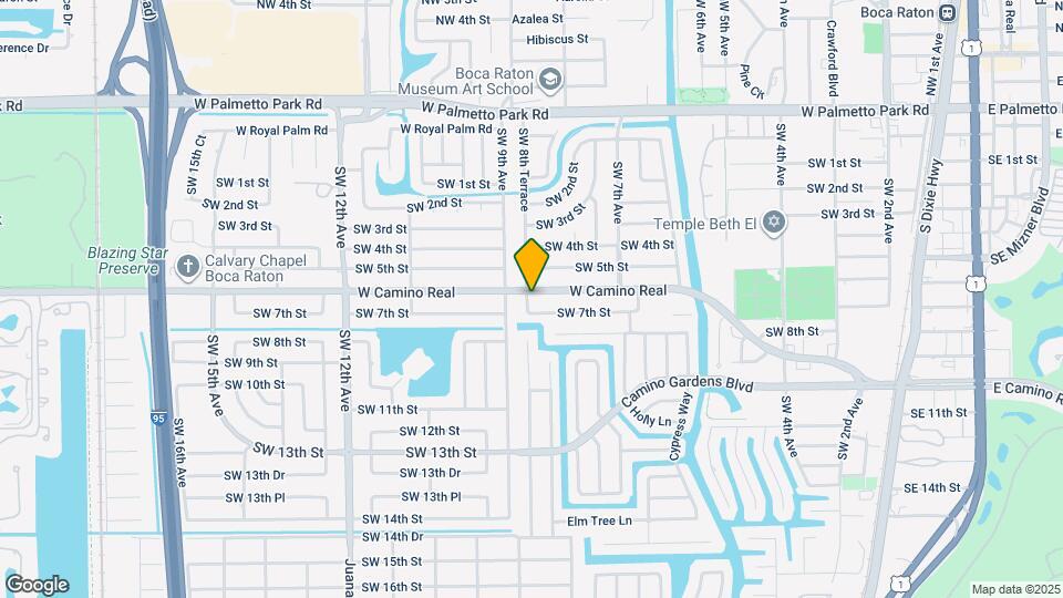 850 W Camino Real Map and Location Details