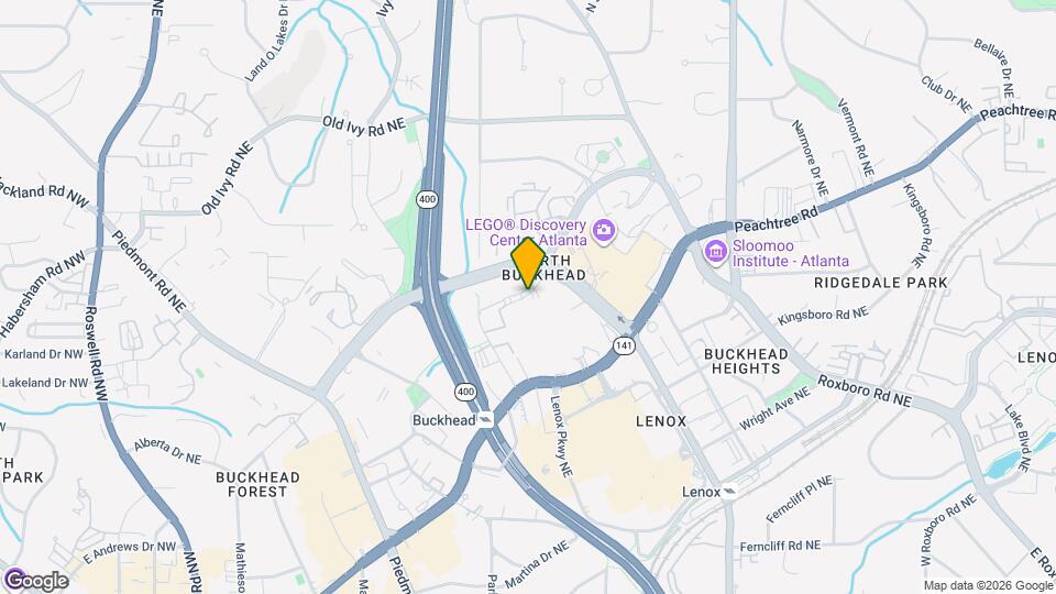 3500 Lenox Rd NE Map and Location Details