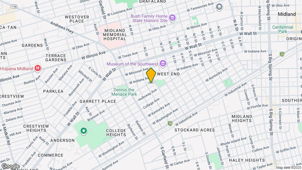 1909 Brunson Ave Map and Location Details