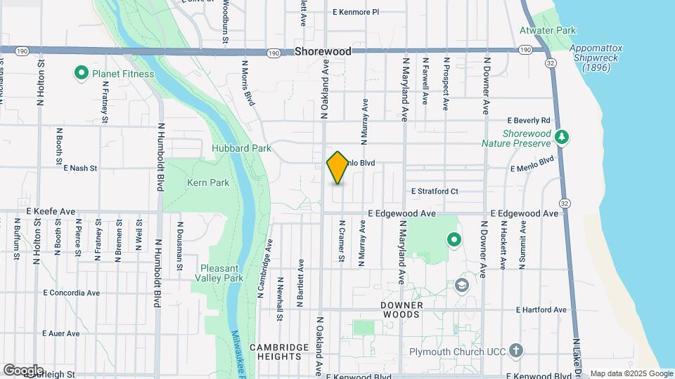 3533 N Cramer St Mapa y Detalles de la Ubicación