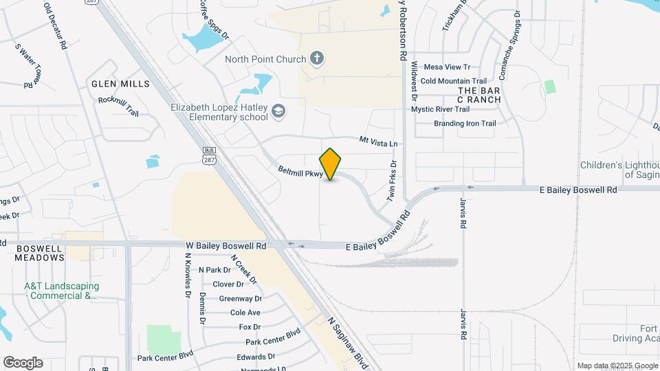 14151 Beltmill Pkwy Map and Location Details