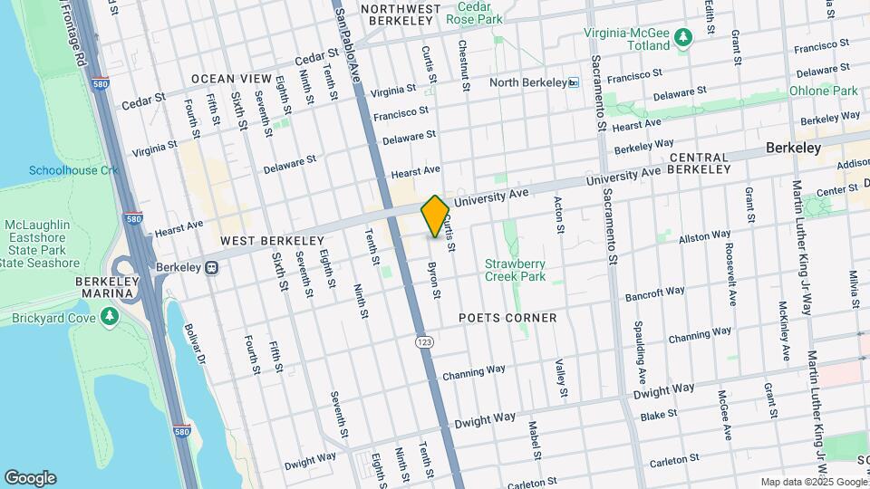 2111 Byron St Mapa y Detalles de la Ubicación