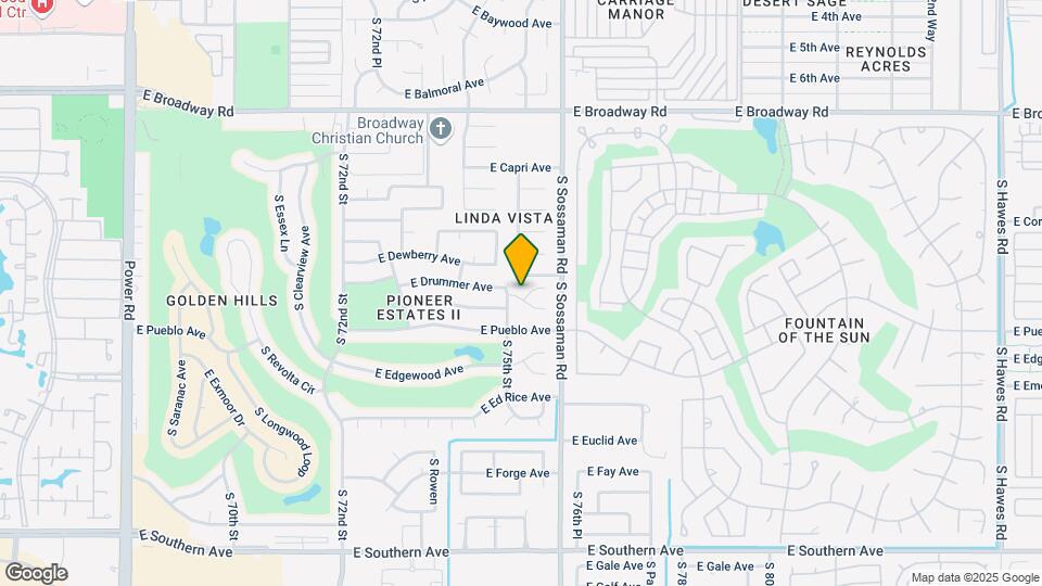 7522 E Dulciana Cir Map and Location Details
