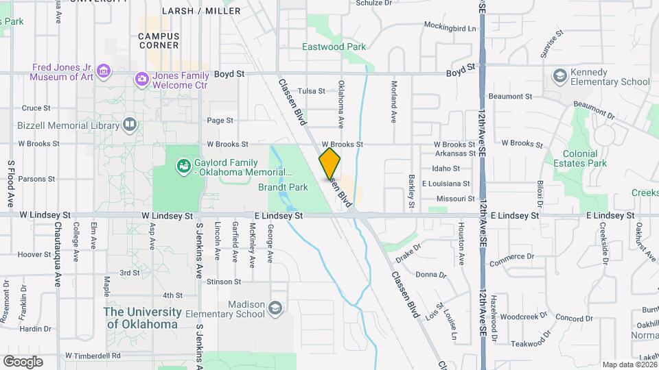 1730 Classen Blvd Mapa y Detalles de la Ubicación