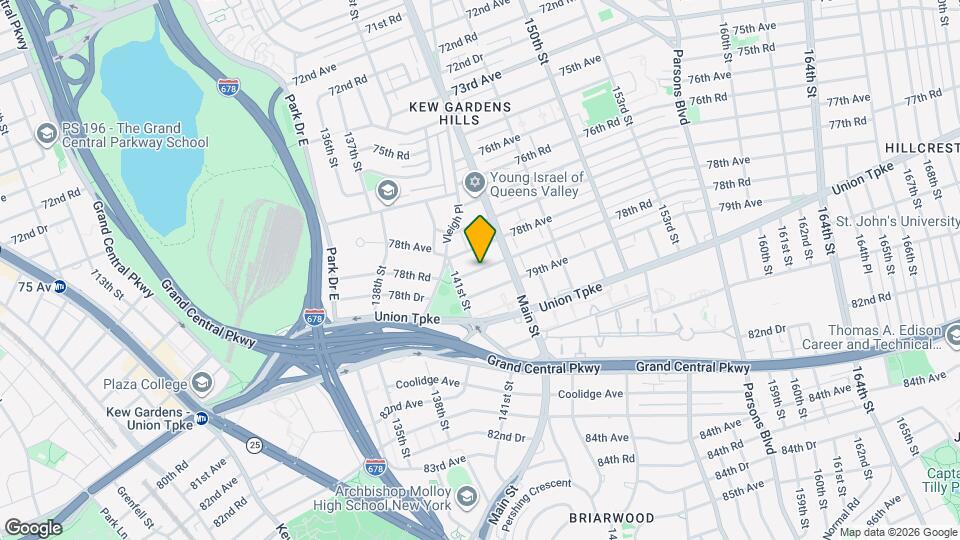 141-12 78th Rd Map and Location Details