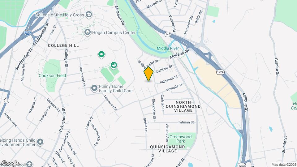 10 Oswald St, Unit Large One-Bedroom Heat Included Map and Location Details