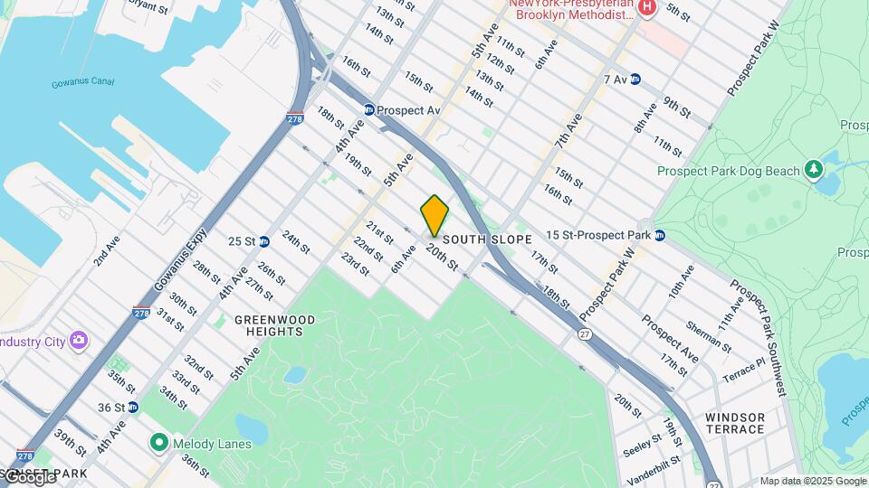 315 20th St Map and Location Details