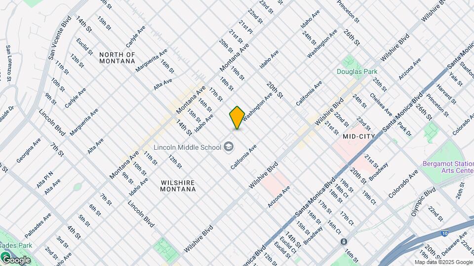 1007-9 1/2 16th St. Map and Location Details