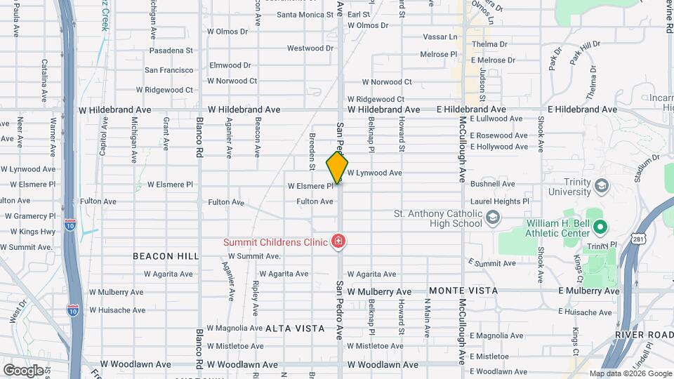 402 W Elsmere Pl Map and Location Details