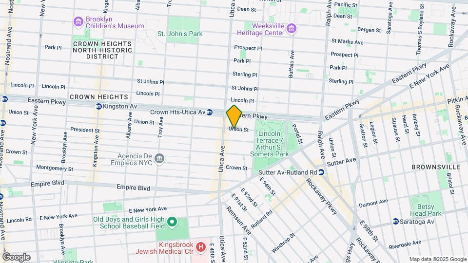 1742 Union St Map and Location Details