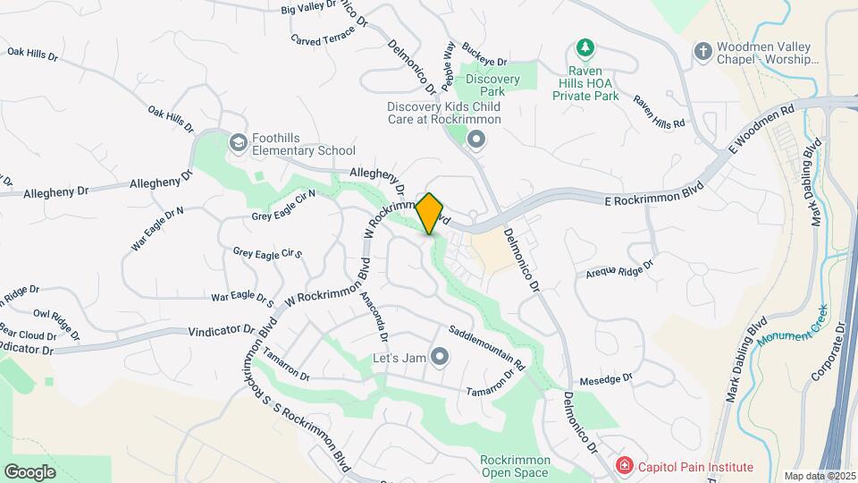 410 Silver Spring Cir Map and Location Details