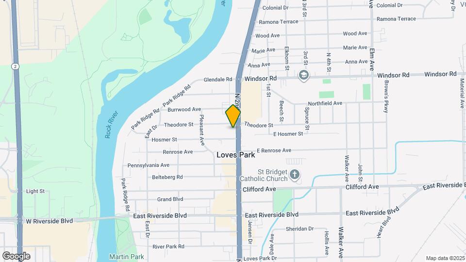 6306 N 2nd St Mapa y Detalles de la Ubicación