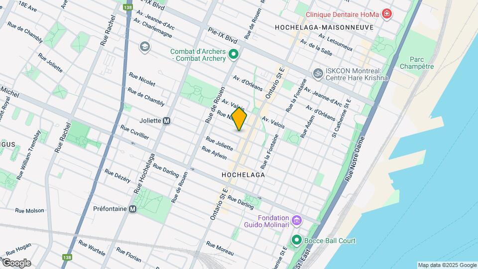 2035 De Chambly Rue Map and Location Details