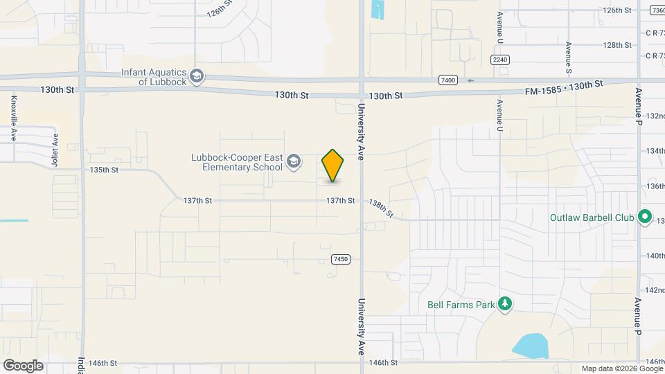 2611 136th St Map and Location Details