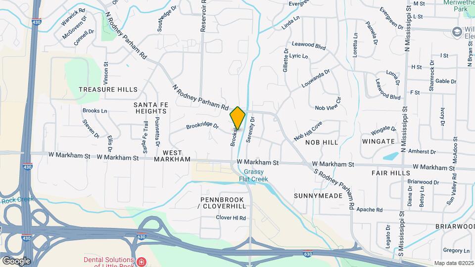 303 Brookside Dr Map and Location Details