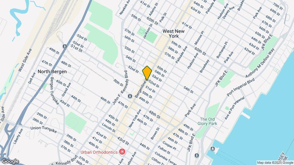 5116 Bergenline Ave-Unit -3 Map and Location Details