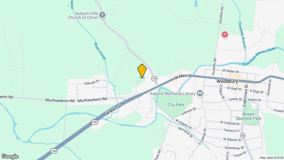 43 Jacksons Ln Map and Location Details