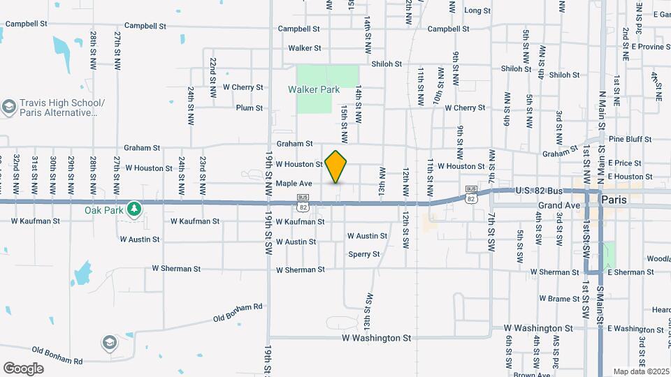 1539 Maple Ave Mapa y Detalles de la Ubicación